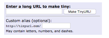 tinyurl linkverkorter1