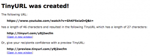 tinyurl linkverkorter2