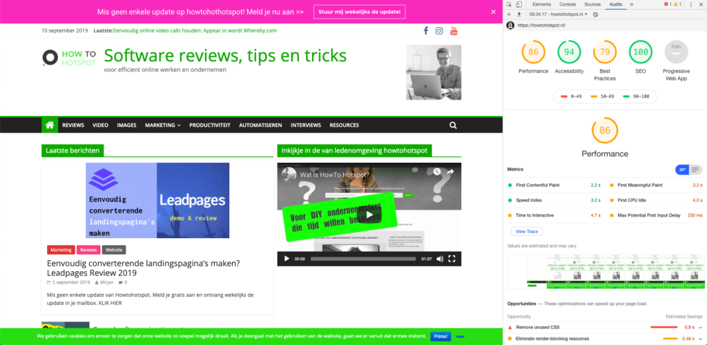 lighthouse-rapport-mobiel