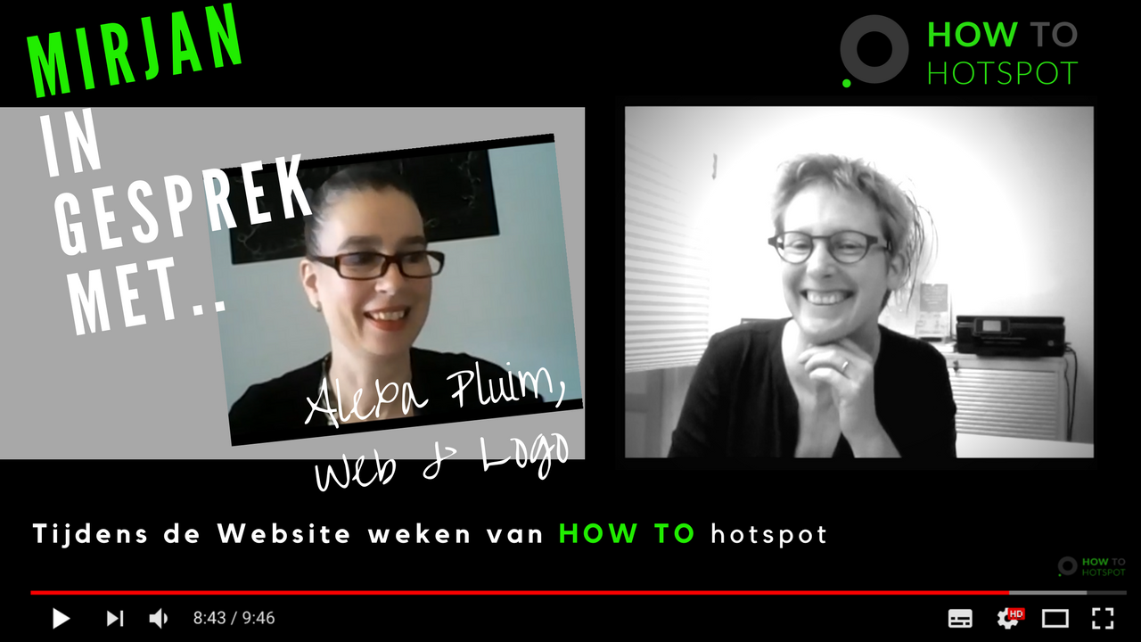 howtohotspot in gesprek met Alexa Pluim