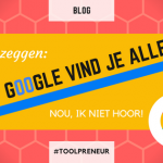 blogpost vinden op google