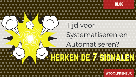 tijd om te starten met systemen en automatiseren