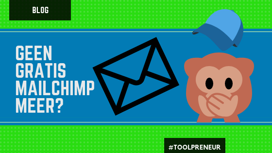 geen gratis MailChimp meer?