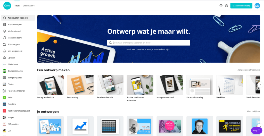 screenshot canva