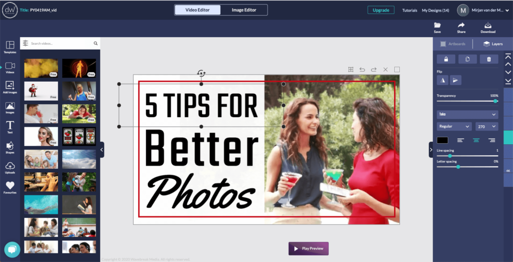 screenshot designwizard 1