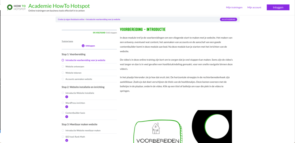cursus website bouwen les 1