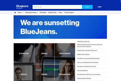bleujeans videoconferencing
