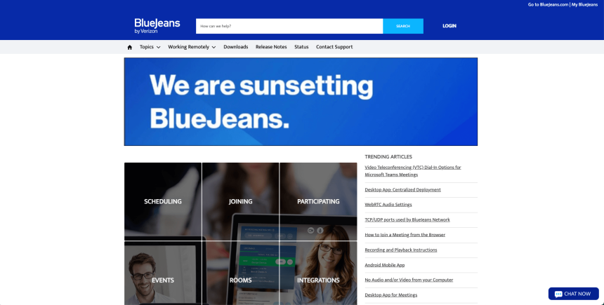 bleujeans videoconferencing